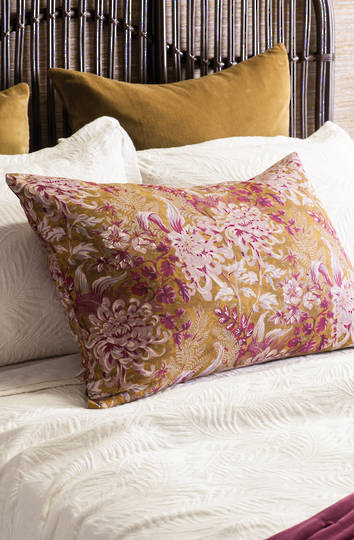 Bianca Lorenne - Giardino Antique Gold Pillowcase/Eurocase